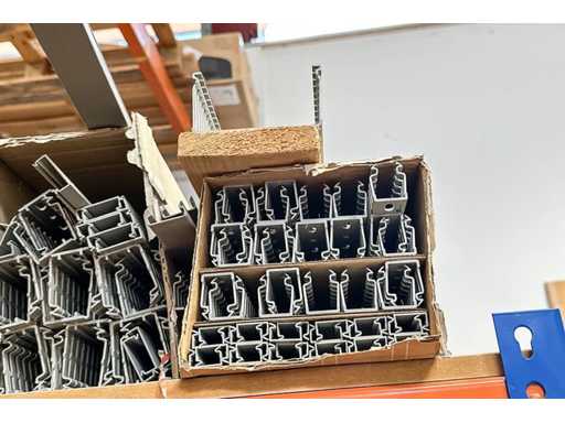 Conduits de câblage HAGER Tehalit de différentes tailles (environ 160 m)