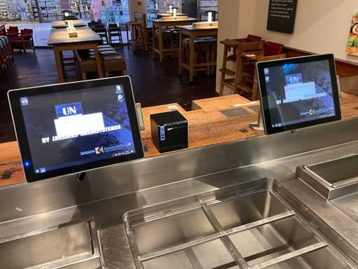 Poindus - Touchscreen (2x) met bonnenprinter