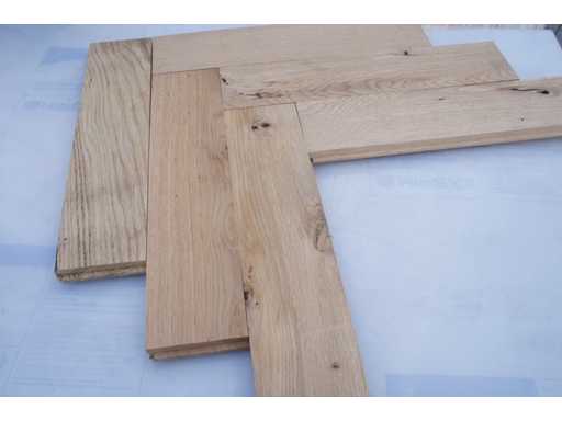 50m² Parchet masiv stejar 21mm