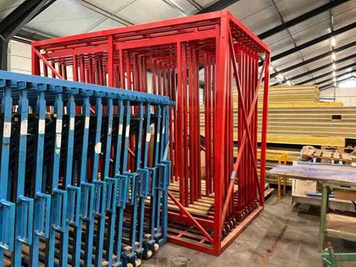 1998 Muyen K0150 sliding rack for glass