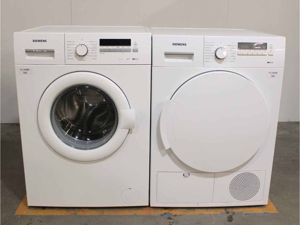 Siemens iQ100 iSensoric A+++ Washing Machine & Siemens iQ500 Dryer