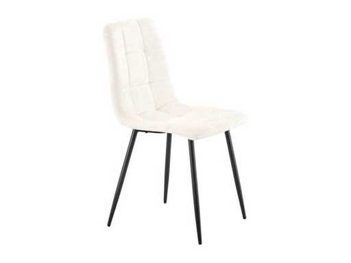 fonQ - Krzesło Rhoda Dining - Cream - Dining Chair (4x)