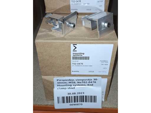 30-40mm; MS8 - Fixtures MS8 PV, mounting system