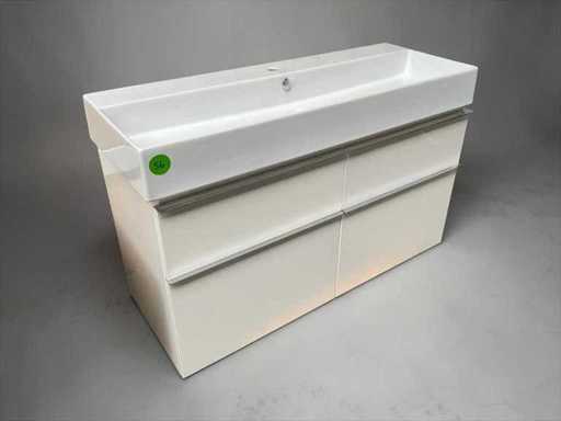 Design Badezimmermöbelset 121x46 cm