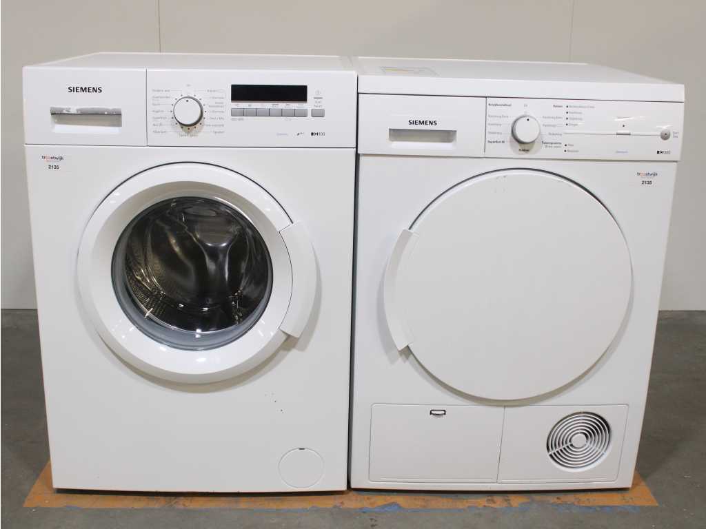 Siemens iQ100 iSensoric A+++ Washer & Siemens iQ300 iSensoric Dryer