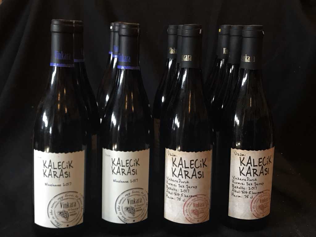 2017 Kalecik Karasi Czerwone wino (14x)