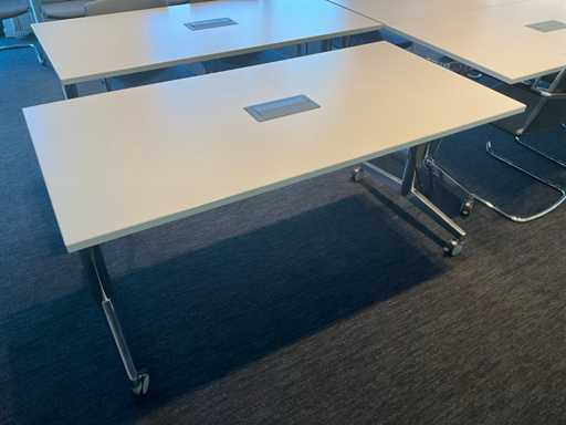 Steelcase Mobile foldable conference table (2x)