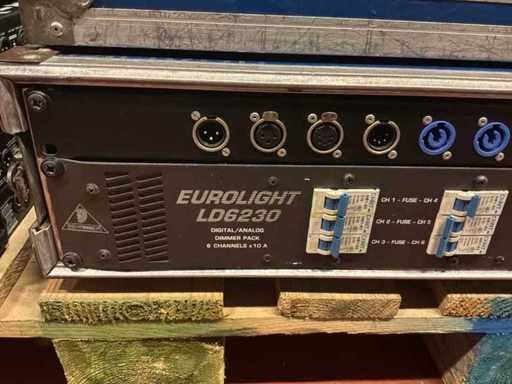  Behringer a 6 canali eurolight LD6230 dimmer
