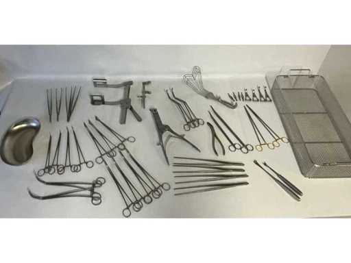 Aesculap - Chirurgische Instrumente Thorax und Gefäße Chirurgie Set