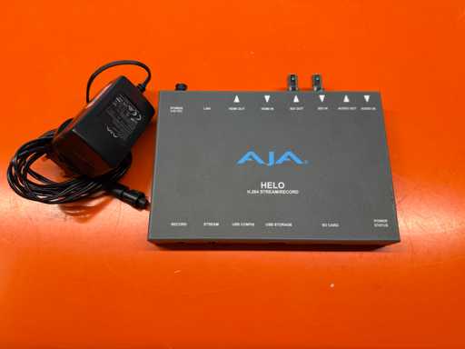 AJA - Helo H.264 Stream/Record