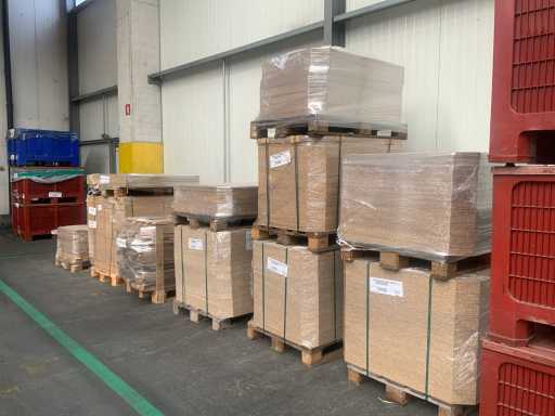 Panneaux de fibres pour palettes (9x)