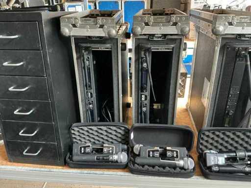 Radiozender- en ontvangersysteem 584MHz-608MHz (2x)