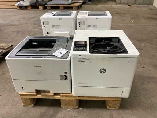 Imprimante HP et Canon Laserjet Enterprise M607 (2x)