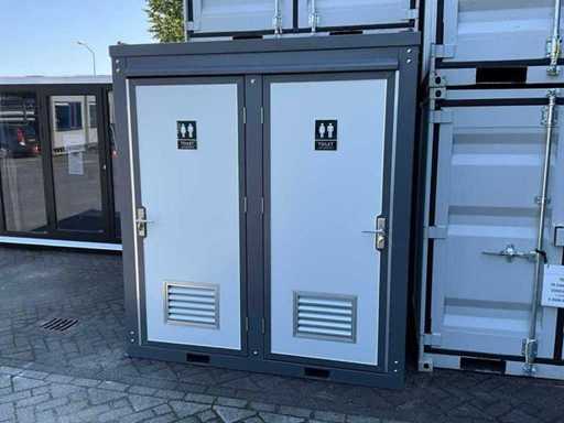 Dubbel Toilet unit