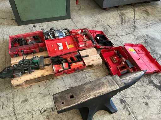 Hilti, Metabo i Elu Inne narzędzia ręczne i kowadło (6x)