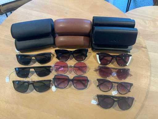 Lunettes de soleil de créateur Longchamp / Morrison / Mexx (10x)