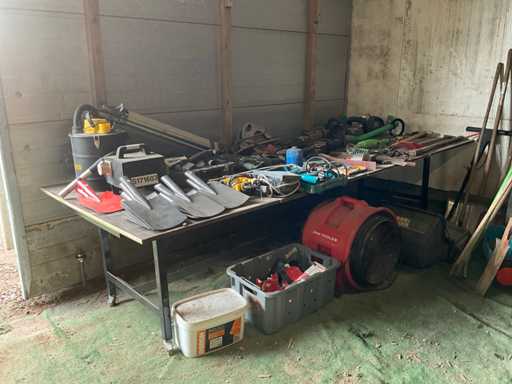 Lot divers werkmatriaal