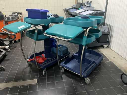 Wetrok Schoonmaakwagen (2x)