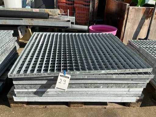 Partij Stalen roostervloer (10x)