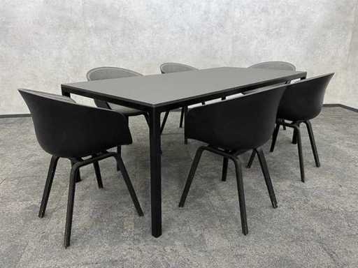 HAY - 6p design conferentie set 200x95
