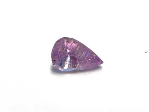 Roze saffier 1.17 carat natuurlijke roze saffier