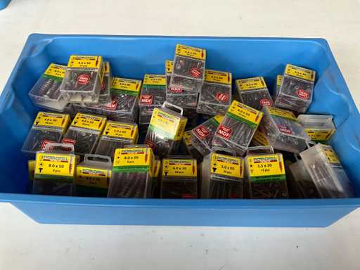 Rotadrill Varie viti in acciaio inox e zincate (50x)