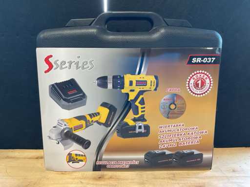 2025 Boxer SR-037 Zestaw narz?dzi akumulatorowych