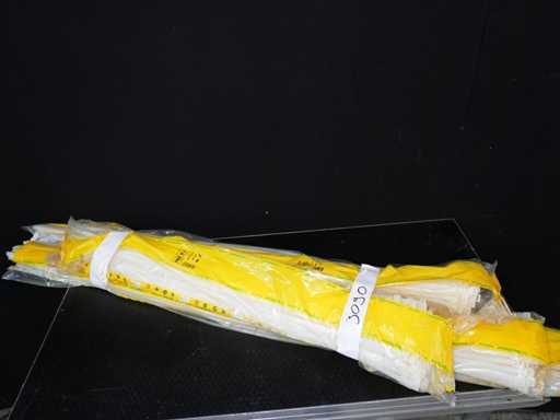 SAPISELCO - SET OF TIE WRAPS WHITE - Various warehouse inventory