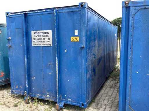 Utylizacja kabla kontenerów na odpady
