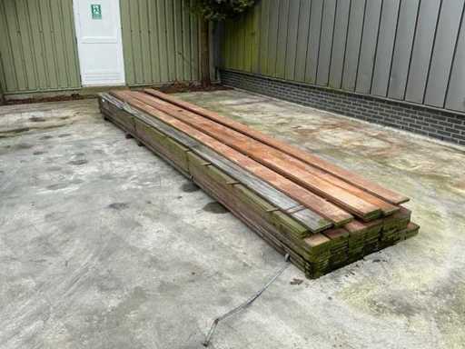 Azobe Fine Sawn 500x15x2 cm (88x)