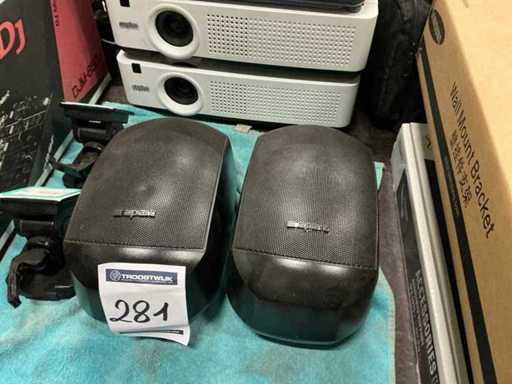 À part le masque4 haut-parleur (2x)