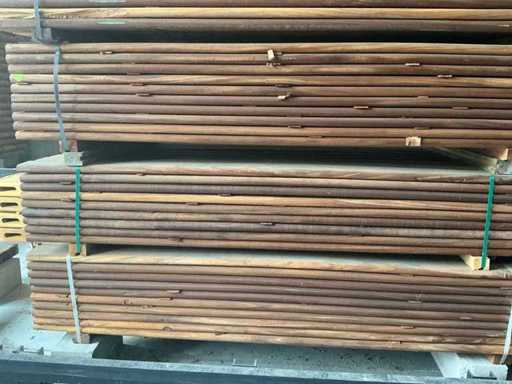 Geschaafde Okan plank (90x)