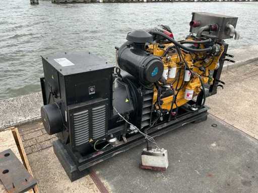 John Deere 6068HFG82 6-cilinder dieselmotor met Stamford alternator