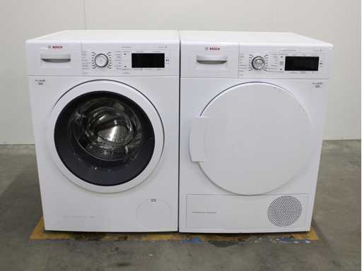 Serie Bosch|8 Lavatrice VarioPerfect & Serie Bosch|8 Asciugatrice a condensazione autopuliente