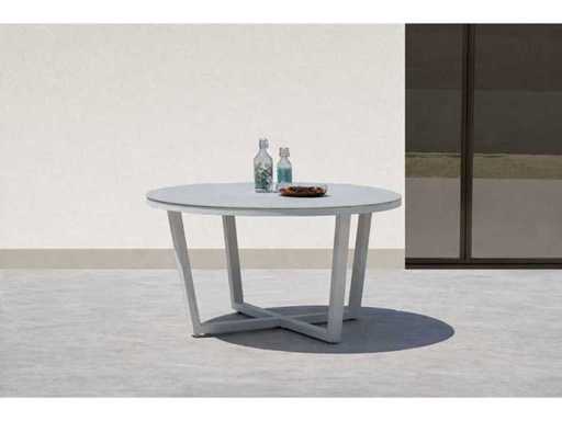 Santorini Outdoor Dining Table - Garden Table - 140cm 