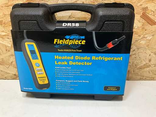 Fieldpiece DR58 Koelmiddellekdetector met verwarmde diode