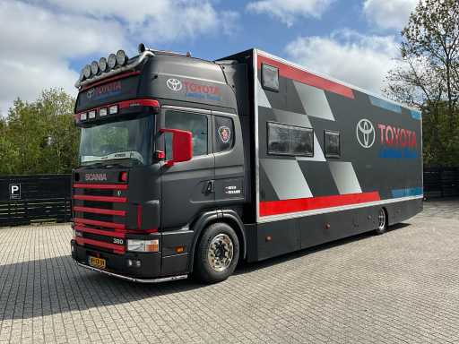 Scania R114L 380 del 2000 Camion con carrozzeria da corsa