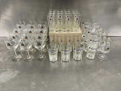 Lotto di bicchieri da birra