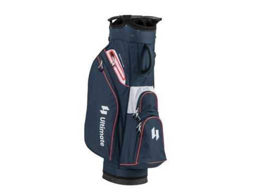 Lightweight and waterproof 14-seater golf bag - Navy blue