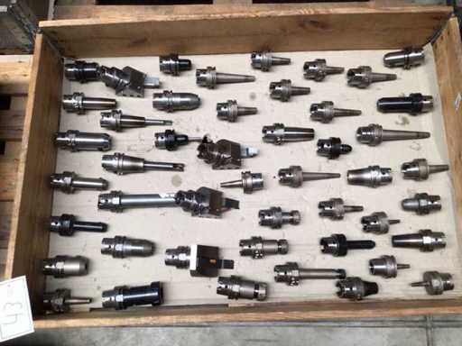 Lot HSK63A gereedschapshouders - Freesmachines (47x)