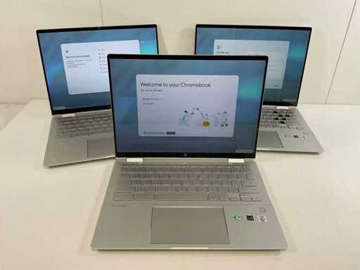 HP C1030 13,5", Core i7 10. Generation, 16 GB RAM, 128 GB SSD Touchscreen Chromebooks (3x)
