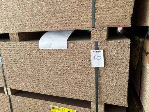 Melamin-Beschichtung – Spanplatte 1650 x 2100 x 16 mm. Ton (24x)