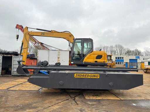 XCMG XE75GS 28 Dredging Amphibious Excavator 4h