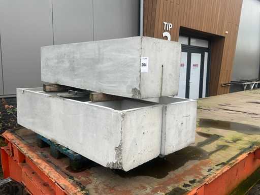 Ballastblok beton (3x)