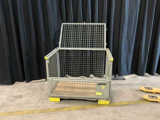 Gitterbox mit Diebstahlschutz (4x)