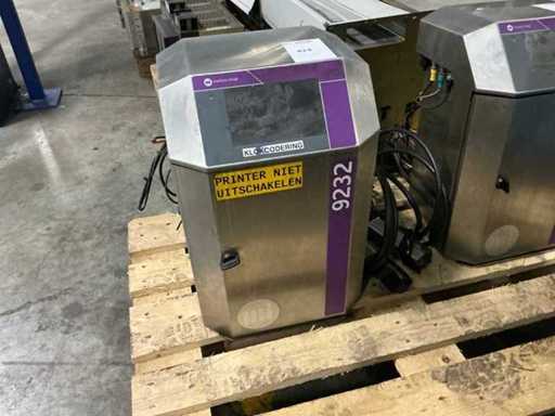 Imprimante industrielle de codage jet d’encre Markem-Imaje 9232 2012