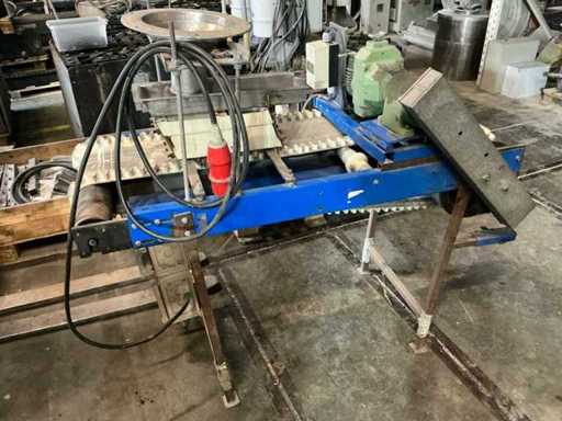 Séparateur magnétique avec alimentateur vibrant 