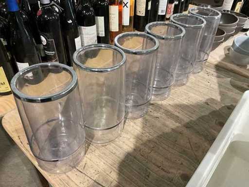 Raffreddatore per vino in plastica (6 volte)