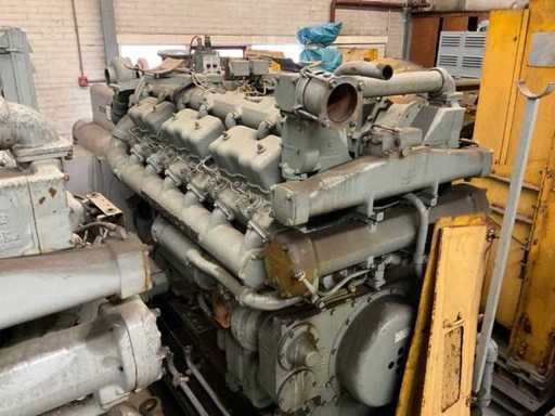 Caterpillar D398A Emergency Power Generator (500 KVA)