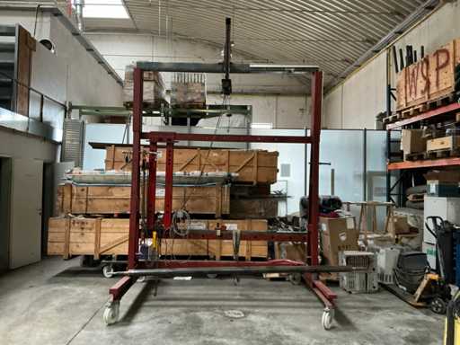 Hebevorrichtung für Glasgestelle